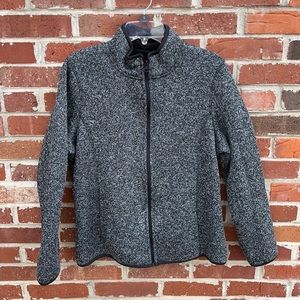 Swiss Tech Gray/Black Zip Up Large